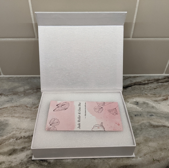 Baimei Jade Roller and Gua Sha NWOT - Picture 4 of 4